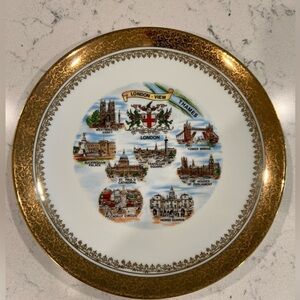 London souvenir plate